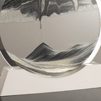 Quicksand painting with LED base | Grey - The Golden Theory