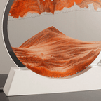 Quicksand painting with LED base | Orange - The Golden Theory