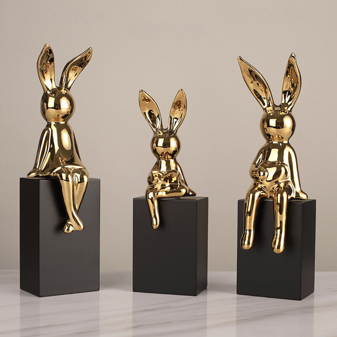 Rabbit Whiskers Family Trio | Golden - The Golden Theory Main image
