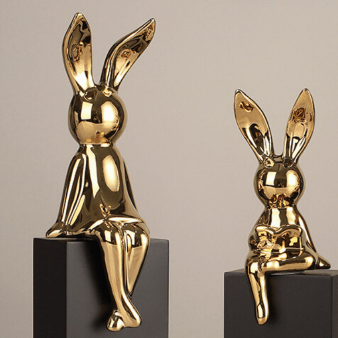 Rabbit Whiskers Family Trio | Golden Secondary image