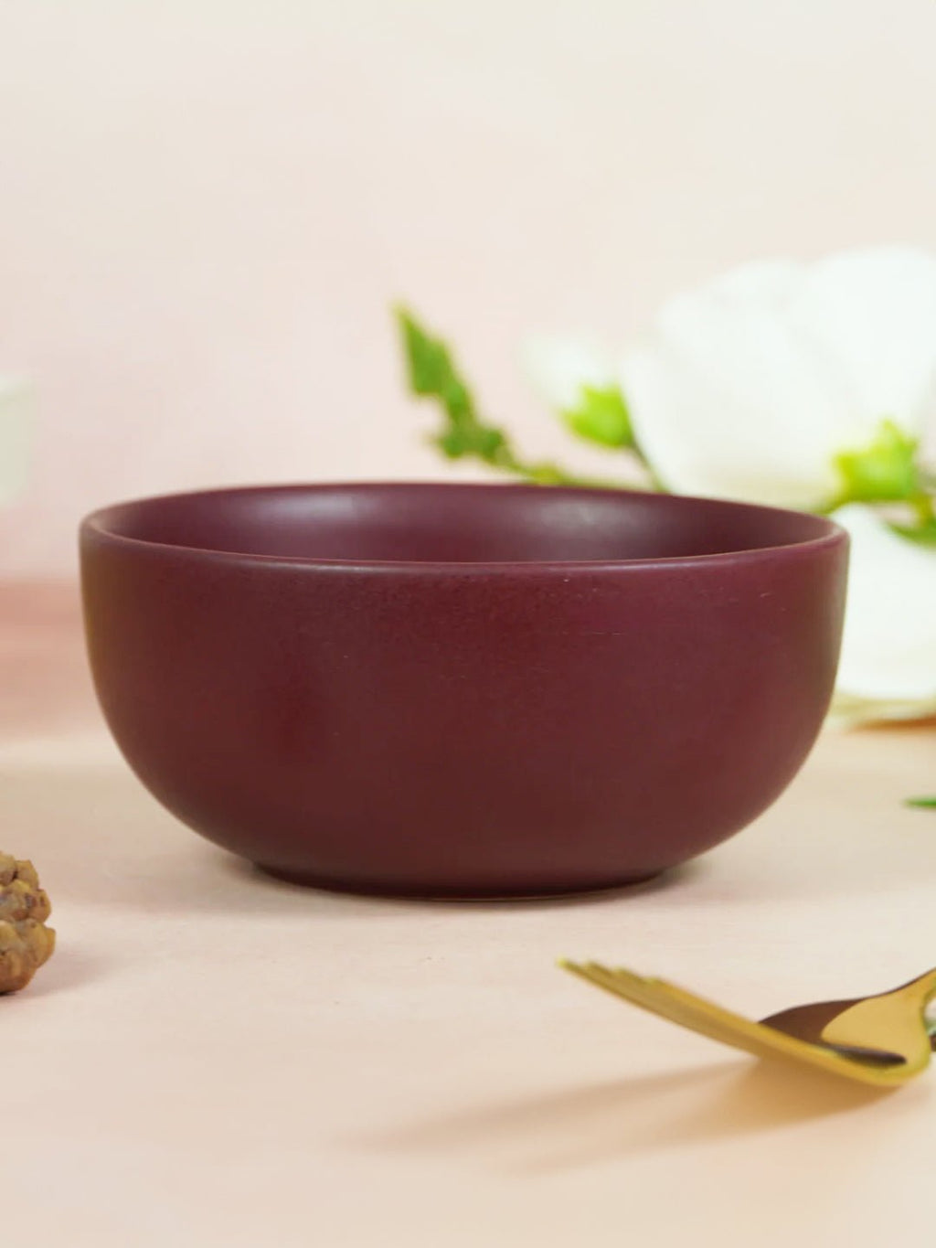 Red Ceramic Classic Serving Bowl - The Golden Theory