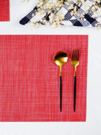 Red Foldable Mat | Set of 2,4,6 - The Golden Theory