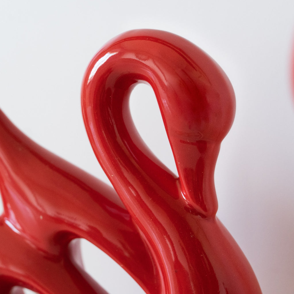 Red Hamsa Swan | Set of 2 - The Golden Theory