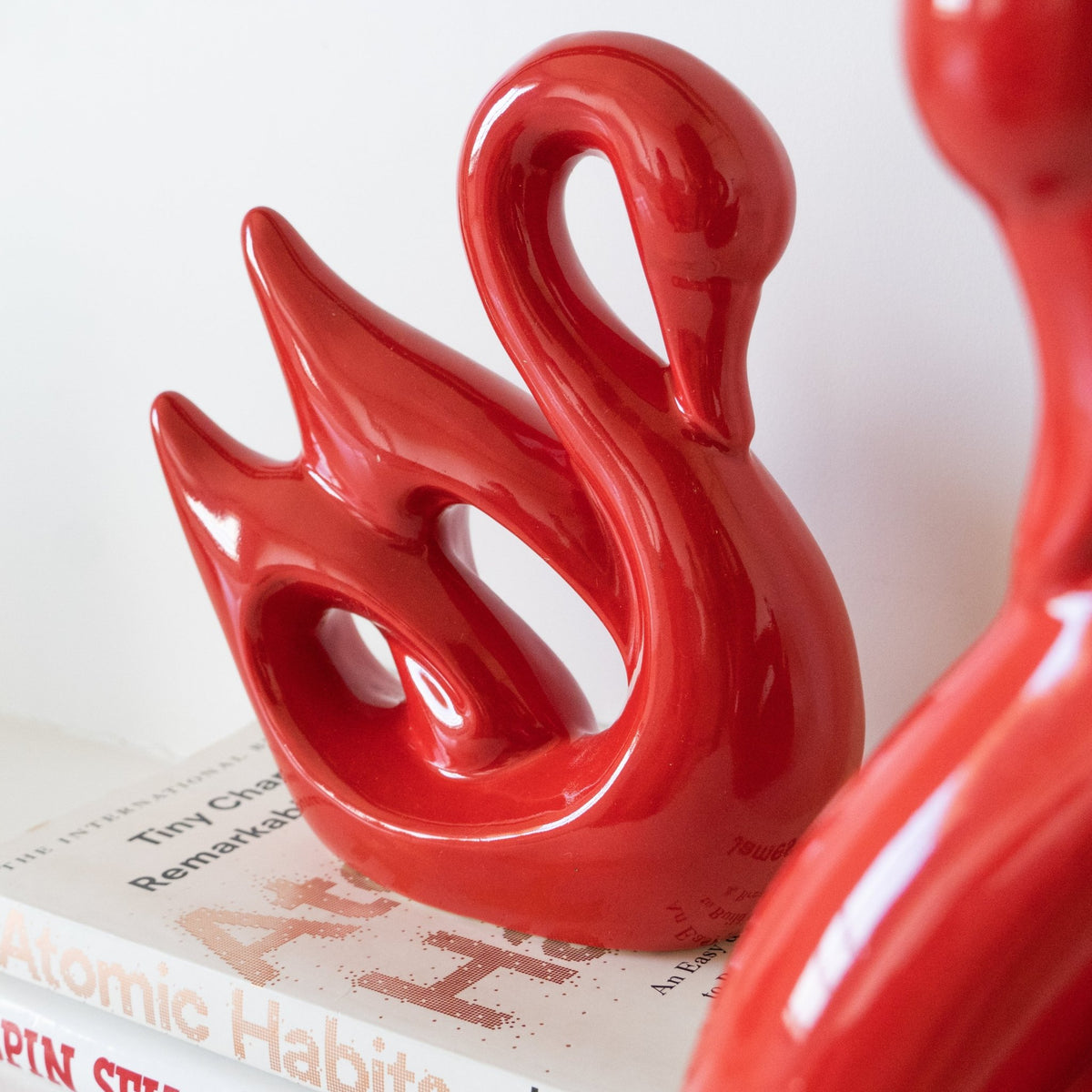 Red Hamsa Swan | Set of 2 - The Golden Theory
