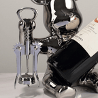 Relaxing Dog Wine Holder with Opener - The Golden Theory