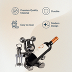 Relaxing Dog Wine Holder with Opener - The Golden Theory