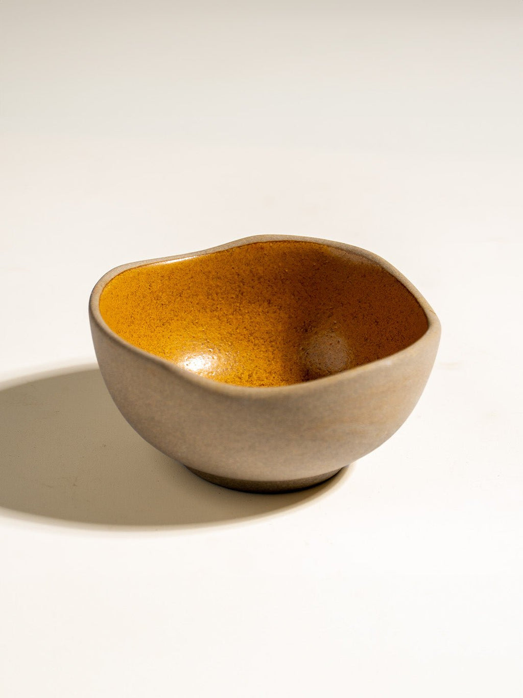 Rustic Brown Irregular Ceramic Dinner Set of 25 - The Golden Theory