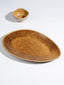 Rustic Brown Irregular Ceramic Platter - The Golden Theory