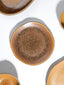 Rustic Brown Irregular Ceramic Quarter Plate - The Golden Theory