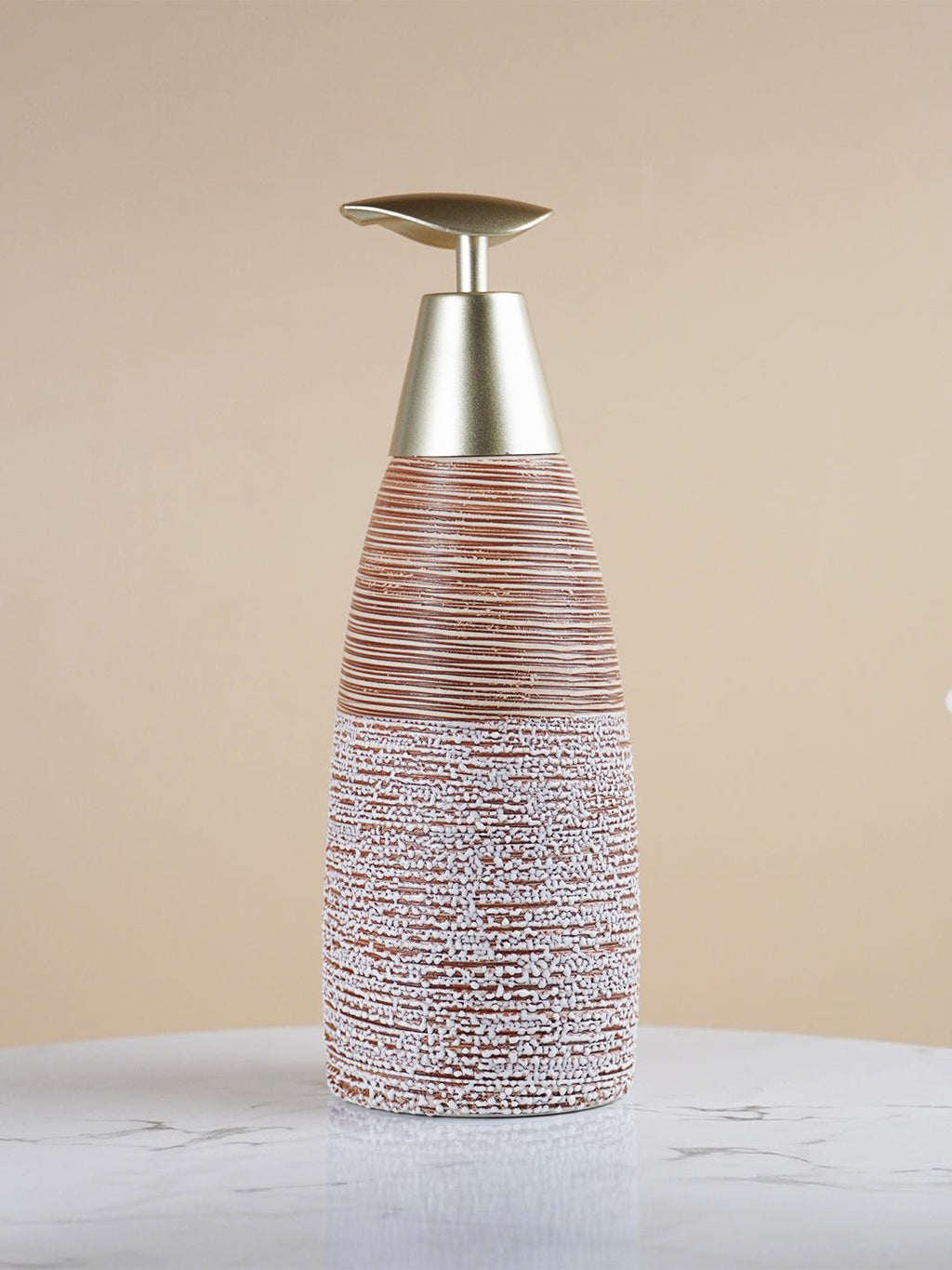 Rustic Ceramic Bathroom Accessory Set - The Golden Theory
