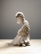Sandstone Eagle Sculpture - The Golden Theory
