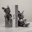 Silver Bulldog Book Rests - The Golden Theory