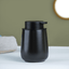 Sleek Black Soap Dispenser with Black Lid - The Golden Theory