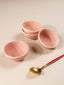 Soft Pink Ceramic Dipping Bowls - The Golden Theory
