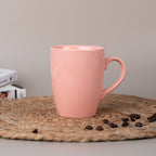 Solid Pink Ceramic Coffee Mug | Set of 2 - The Golden Theory