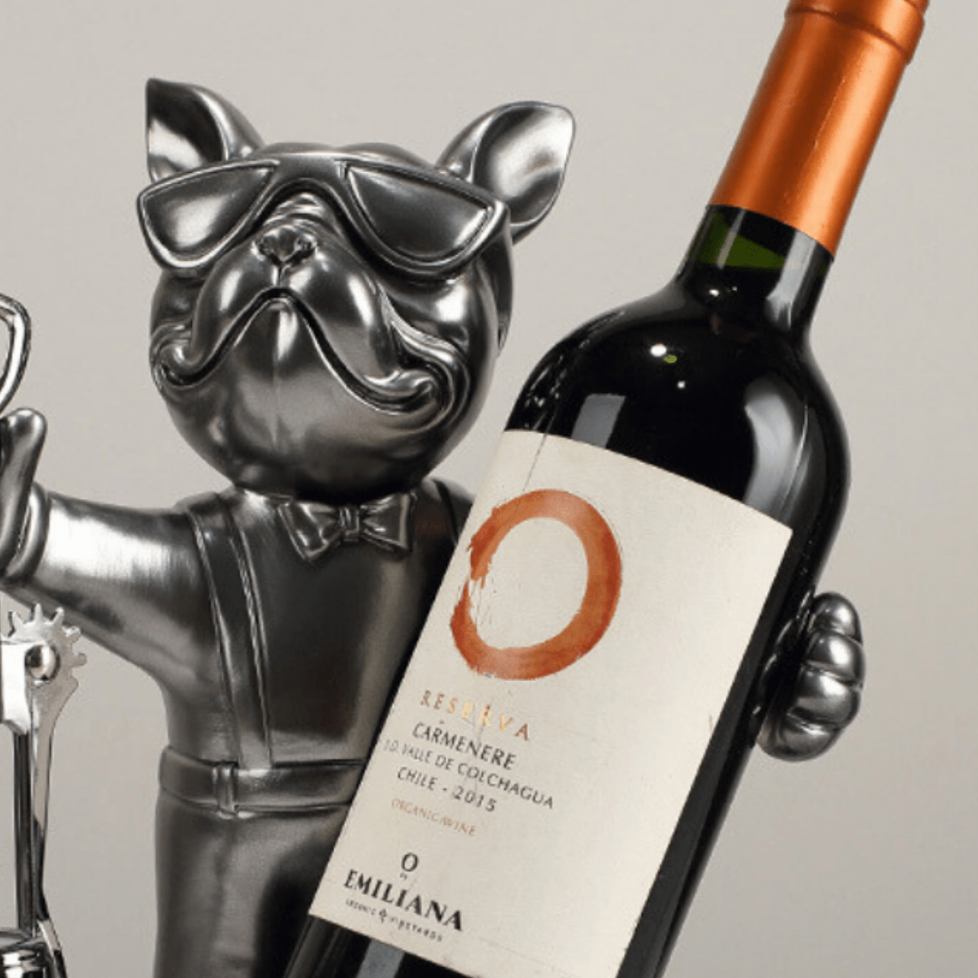Standing Dog Bottle Holder with Opener Secondary image
