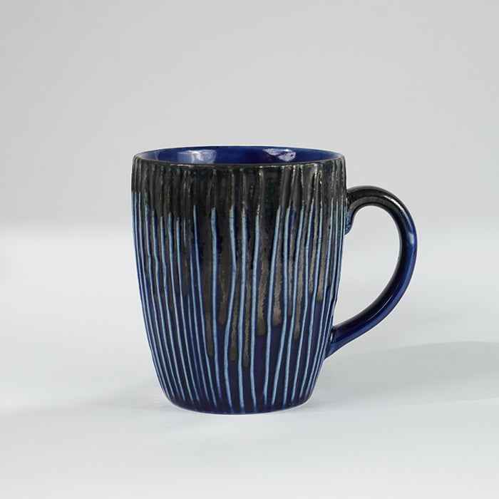 Striking Lines Blue Mug Main image