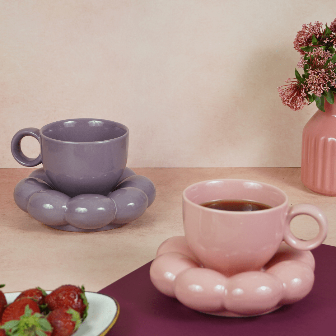 Sunflower Bloom Cloud Set | Lavender - The Golden Theory