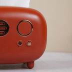 Tangerine Retro Tissue Box Cover - The Golden Theory