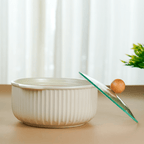 White Mist Ceramic Casserole - The Golden Theory