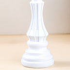 White Queen Chess Piece Sculpture - The Golden Theory