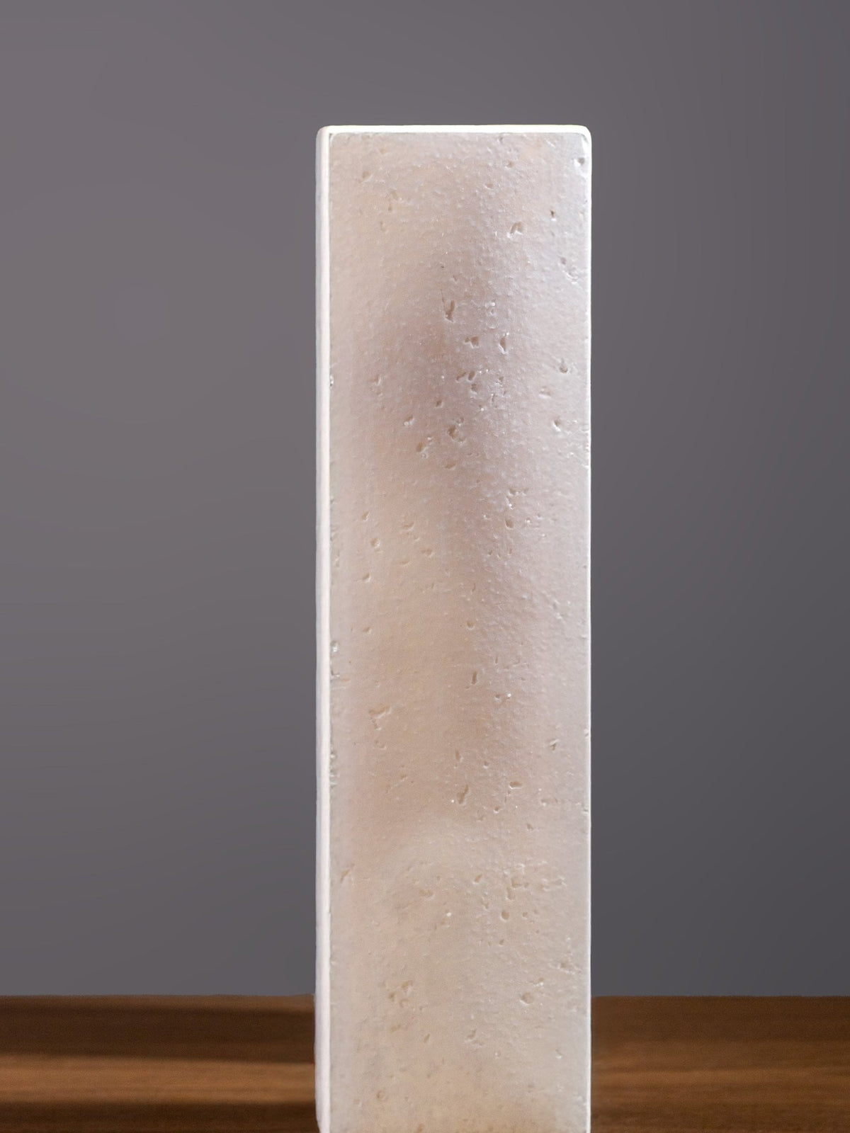 White Ribbed Arch Sculpture - The Golden Theory