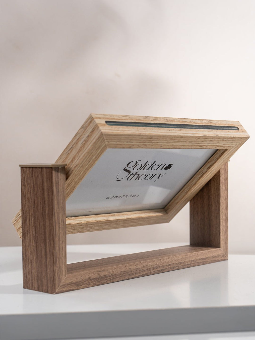 Wooden Photo Frame with Stand - The Golden Theory