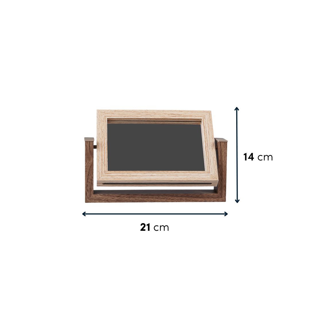Wooden Photo Frame with Stand - The Golden Theory