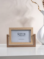 Wooden Photo Frame with Stand - The Golden Theory
