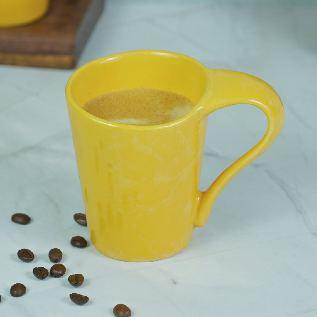 Goldfinch Yellow Tea Mug